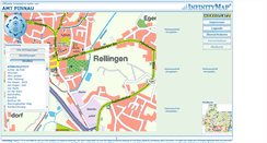 Desktop Screenshot of amt-pinnau.infinitymap.de