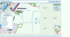 Desktop Screenshot of grosshansdorf.infinitymap.de